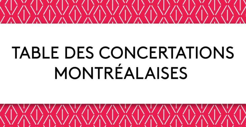 Bannière web CMTL Table des concertations montréalaises